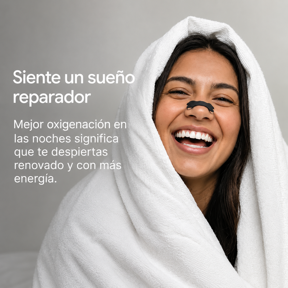 Dilatador Nasal Max – Ayuda a Respirar Mejor y Dormir Sin Ronquidos