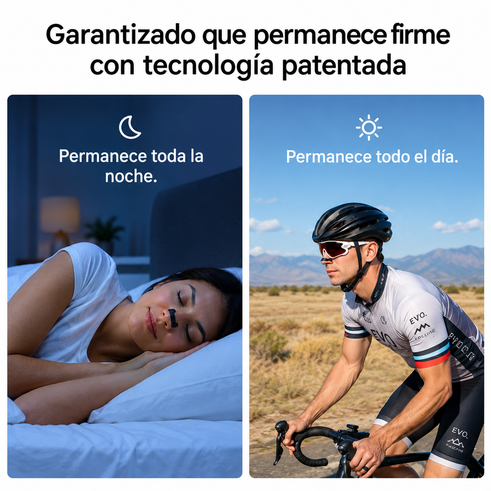Dilatador Nasal Max – Ayuda a Respirar Mejor y Dormir Sin Ronquidos